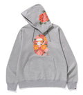 A BATHING APE JAPANESE PEONY PULLOVER HOODIE