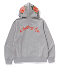 A BATHING APE JAPANESE PEONY PULLOVER HOODIE