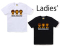 A BATHING APE Ladies' THREE WISE MILO TEE