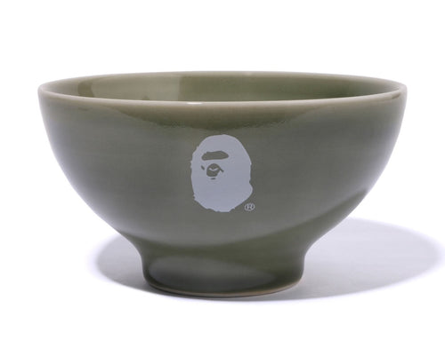 A BATHING APE LOGO PORCELAIN SOUP BOWL