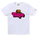 A BATHING APE Ladies' BABY LISA ON BAPE TEE