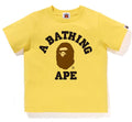 A BATHING APE BAPE KIDS COLLEGE TEE