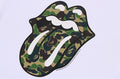 A BATHING APE BAPE x THE ROLLING STONES APE CAMO TONGUE TEE