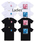 A BATHING APE Ladies' 3D ART APE HEAD TEE