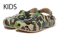 A BATHING APE BAPE x CROCS - CLOG KIDS