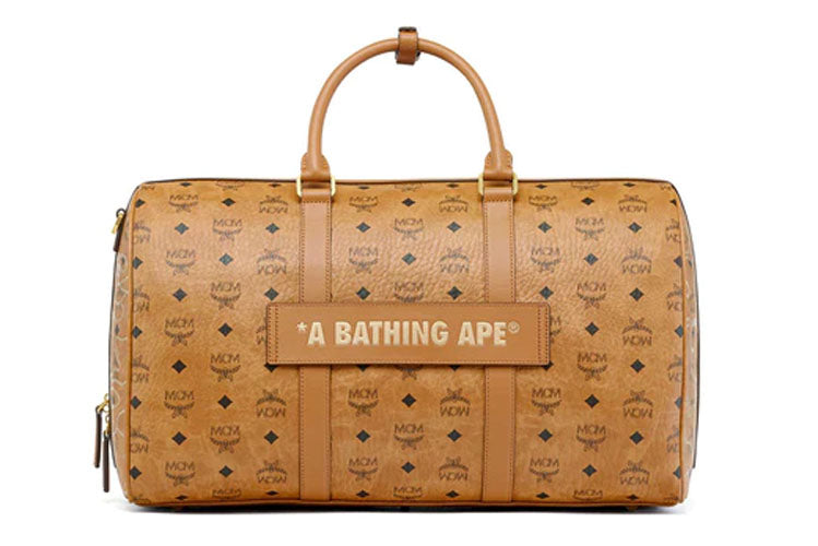 A BATHING APE BAPE x MCM POTTOMAR LUNAR NEW YEAR VISETOS WEEKENDER 