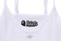 A BATHING APE LAdies' CRYSTAL TWIN STA CAMISOLE