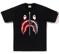 A BATHING APE COLOR CAMO SEPARATE SHARK TEE