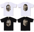 A BATHING APE HIGH TONE BLEACH BIG APE HEAD TEE