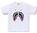 A BATHING APE COLOR CAMO SEPARATE SHARK TEE