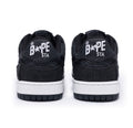 A BATHING APE BAPE SK8 STA DENIM ( Black )