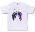 A BATHING APE COLOR CAMO SEPARATE SHARK TEE