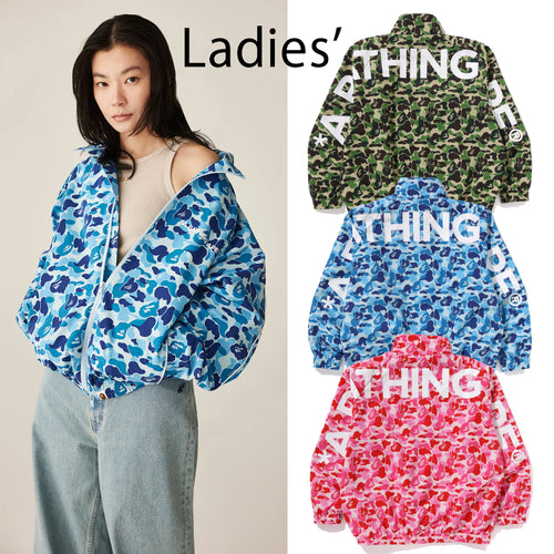 A BATHING APE Ladies' ABC CAMO TRACK JACKET