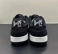 A BATHING APE BAPE SK8 STA DENIM ( Black )