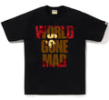 A BATHING APE COLOR CAMO WGM APE HEAD OVERLAP TEE