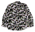 A BATHING APE 1ST CAMO STRIPE RELAXED FIT L/S SHIRT