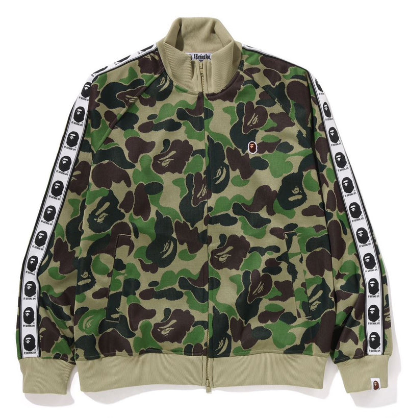 A BATHING APE ABC CAMO JACQUARD TRACK JACKET