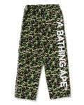 A BATHING APE Ladies' ABC CAMO TRACK PANTS