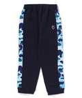 A BATHING APE BAPE KIDS ABC CAMO ONE POINT SWEAT PANTS