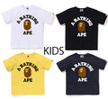 A BATHING APE BAPE KIDS COLLEGE TEE