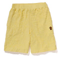 A BATHING APE BAPE KIDS ALL BABY MILO PILE SHORTS