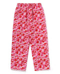 A BATHING APE Ladies' ABC CAMO TRACK PANTS