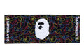 A BATHING APE NEON CAMO SPORTS TOWEL