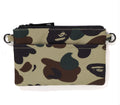 A BATHING APE BAPE KIDS 1ST CAMO SHARK MINI SHOULDER BAG