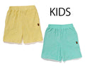 A BATHING APE BAPE KIDS ALL BABY MILO PILE SHORTS