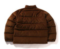 A BATHING APE CORDUROY CLASSIC DOWN JACKET