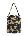 A BATHING APE 1ST CAMO DRAWSTRING BAG