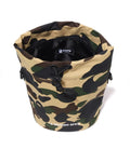 A BATHING APE 1ST CAMO DRAWSTRING BAG