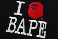 A BATHING APE I LOVE BAPE PULLOVER HOODIE