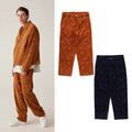 A BATHING APE SOLID CAMO DEBOSSED CORDUROY RELAXED FIT PANTS