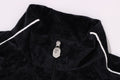 A BATHING APE BATHING APE LOGO VELVET RELAXED FIT TRACK JACKET