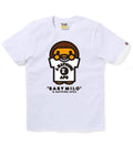 A BATHING APE Ladies' BABY MILO COLLEGE TEE