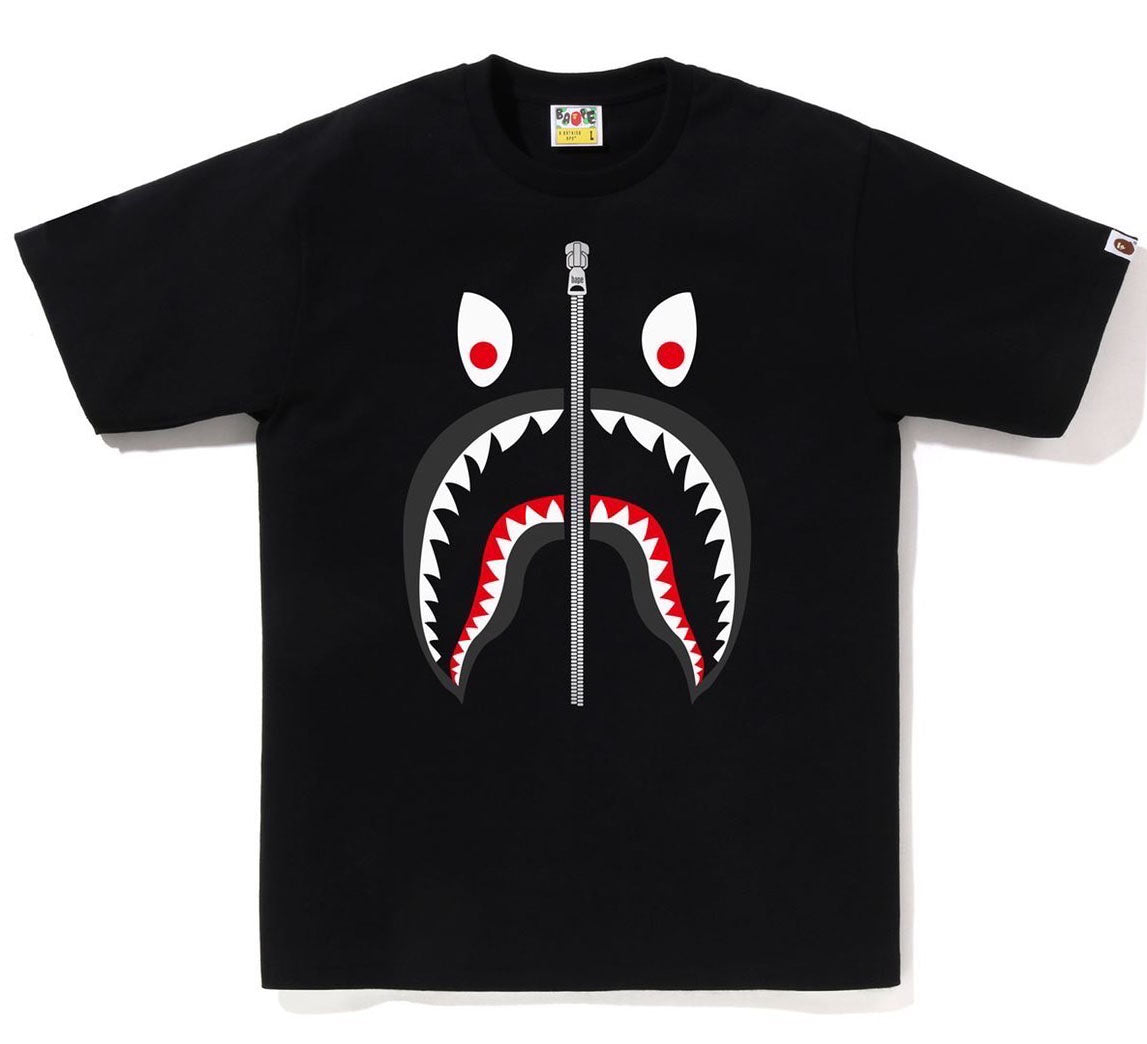 A BATHING APE MAD SHARK TEE – happyjagabee store