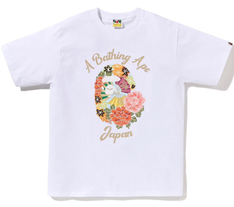 A BATHING APE JAPANESE PEONY TEE