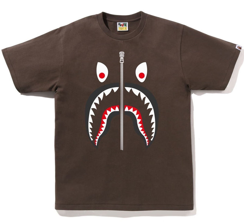 A BATHING APE MAD SHARK TEE