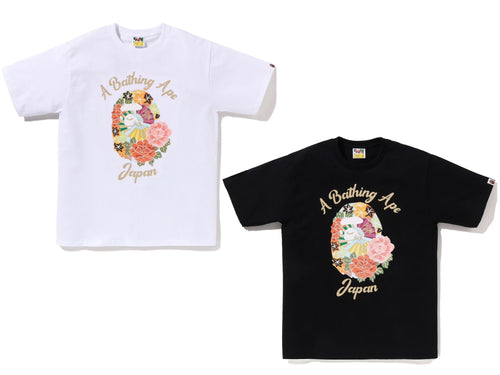 A BATHING APE JAPANESE PEONY TEE