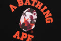 A BATHING APE MAP CAMO COLLEGE RELAXED FIT TEE