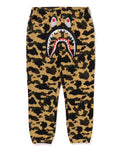 A BATHING APE 1ST CAMO SHARK SWEAT PANTS