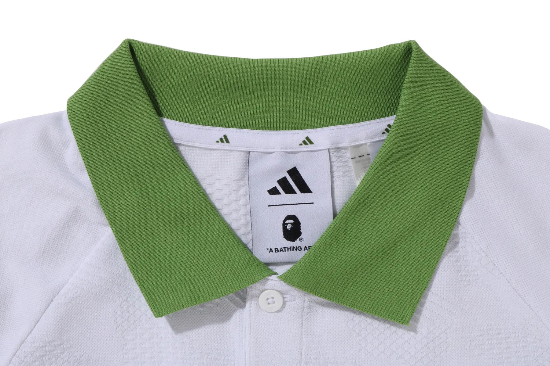 A BATHING APE BAPE x ADIDAS GOLF POLO ( RELAXED FIT