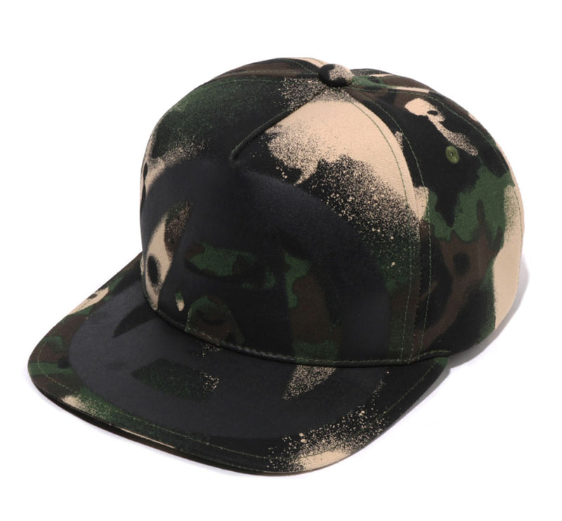 A BATHING APE MAP CAMO CAP