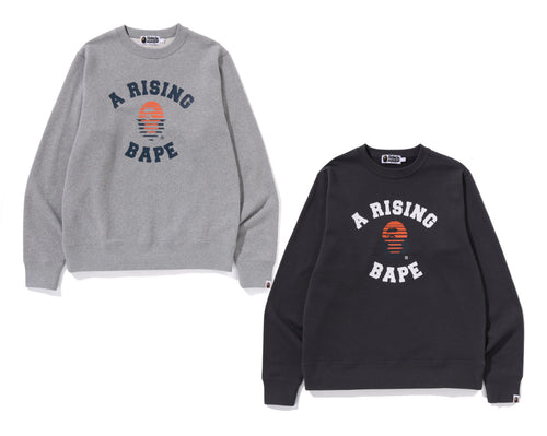 A BATHING APE A RISING BAPE SWEATSHIRT