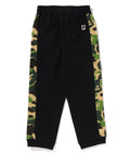 A BATHING APE BAPE KIDS ABC CAMO ONE POINT SWEAT PANTS