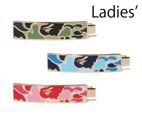 A BATHING APE Ladies' ABC CAMO HAIR CLIP