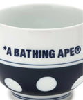 A BATHING APE PORCELAIN LOGO CUP