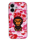 A BATHING APE ABC MILO CAMO IPHONE 16 / IPHONE 16 PLUS CASE