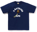 A BATHING APE JAPANESE WIND CHIMES COLLEGE TEE